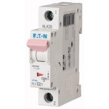 EATON circuit breaker PL7 1-pole. 2A C 10kA