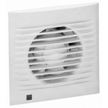 ELDESIGN fan DECOR 100 CRZ IP44 incl. reverse damper + 1-30m range.