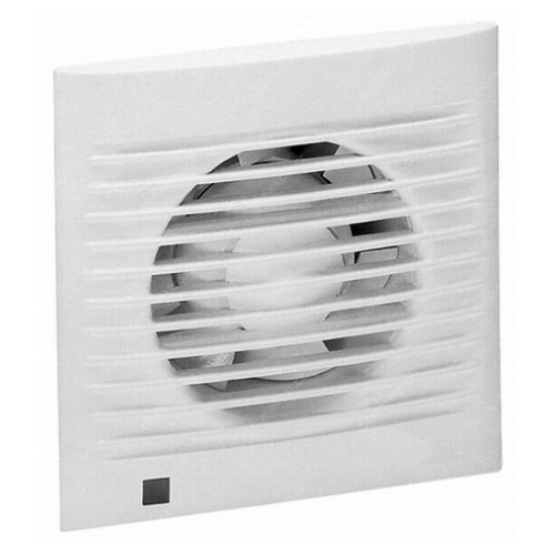 ELDESIGN fan DECOR 100 CRZ IP44 incl. reverse damper + 1-30m range.