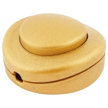 ELEMAN plastic foot switch 350/VP/T; gold