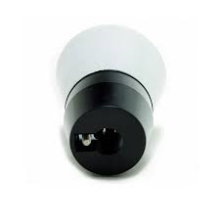 ELEMAN socket plastic.+ceramic.E27 black-white; Code: 133