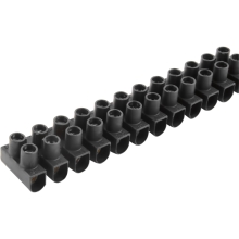 ELEMAN terminal block. in-line EKL 0 ST 80 12x1.5-4mm; black Code: 1001030