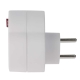 EMOS adapter.hub. 2x white with switch Code: P0062