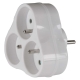 EMOS adapter.hub. 3x round KF-FZB-01/T03J Code: P0026