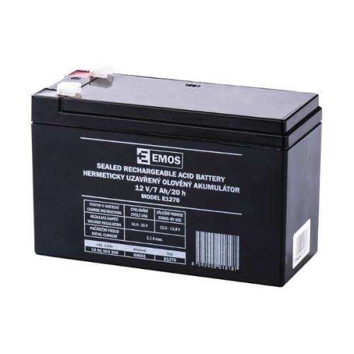 EMOS battery maintenance-free 12V/7Ah E1270 Code: B9691