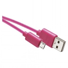 EMOS cable USB 2.0 A/M-MICRO B/M 1M pink Code: SM7006P