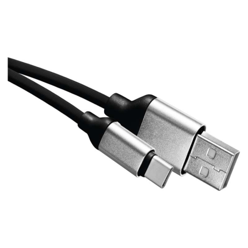 EMOS cable USB 2.0 A/M - USB C/M 1m black Code:SM7025BL