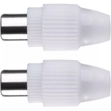 EMOS connector. antenna IEC plug. cable straight A 203 R BL2 Code: K1331.2