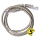 EMOS data cable LAN UTP CAT5E 1m Code: S9122