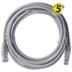 EMOS data cable LAN UTP CAT5E 3m Code: S9124