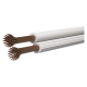 EMOS double line. unshielded CYH 2x0.5mm (O); white/white 100m