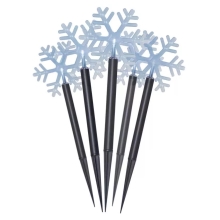 EMOS fan lighting. 5LED GARDEN SNOWFLAKE 3AA CW Code: DCZC01