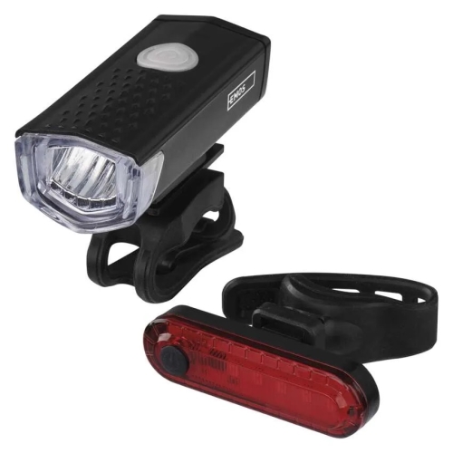 EMOS flashlight cyclo rechargeable 90lm/35m IPXX; black