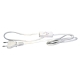 EMOS flexo cord 2x0.75mm with switch 3m KF-HK1 H03VVH2-F white Code: S08273