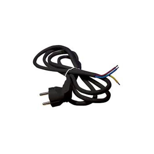 EMOS flexo cord 3x1.5mm angled fork.5m KF-CR2 H05VV-F3 black Code: S18325