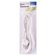 EMOS flexo cord 3x1.5mm angled fork.5m KF-CR2 H05VV-F3 white Code: S14325