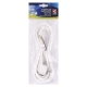 EMOS flexo cord 3x1mm angled fork.3m KF-CR2 H05VV-F3 white Code: S14313