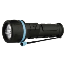 EMOS hand lamp 2xD 20lm/75m IP43; black/blue