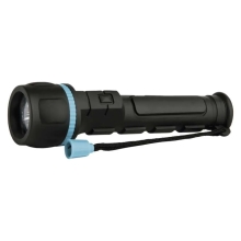 EMOS hand torch 2xAA 20lm/35m IP43; black/blue