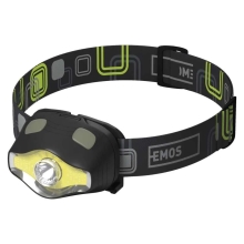 EMOS headlamp 3xAAA 220lm/100m IP43; black