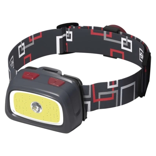 EMOS headlamp 3xAAA 330lm/65m IP44; grey