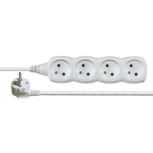 EMOS lead.ext. 4-set 1.5m without switches. P0411C 250V/10A H05VV-F3Gx1mm