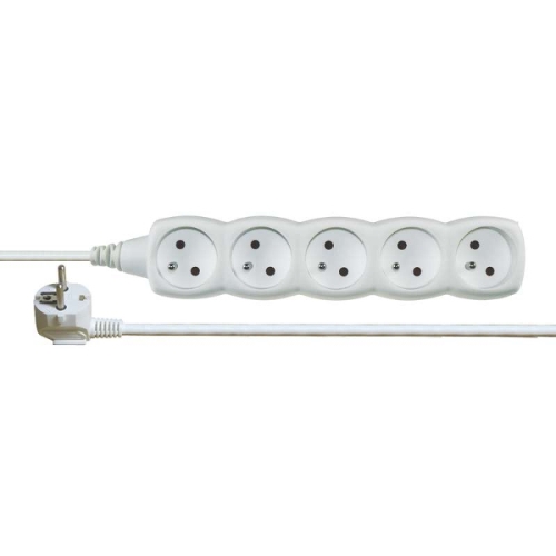 EMOS lead.ext. 5-set 1.5m without switches. P0511C 250V/10A H05VV-F3Gx1mm