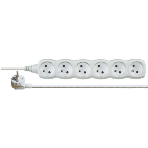 EMOS lead.ext. 6-set 2m without switches. P0612C 250V/10A H05VV-F3Gx1mm