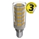 EMOS LED bulb JC T25 4.5W/40W E14 3000K 465lm NonDim 30Y clear T20