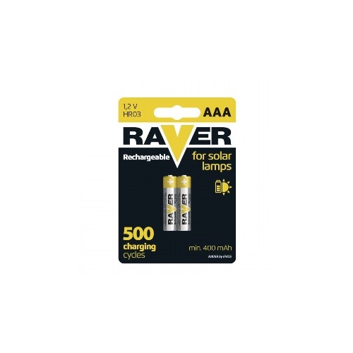 EMOS rechargeable battery for solar lamps RAVER HR03 BL2 Code: B7414