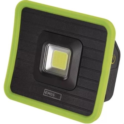 EMOS rechargeable work lamp 1000lm/40m IP44; black/green