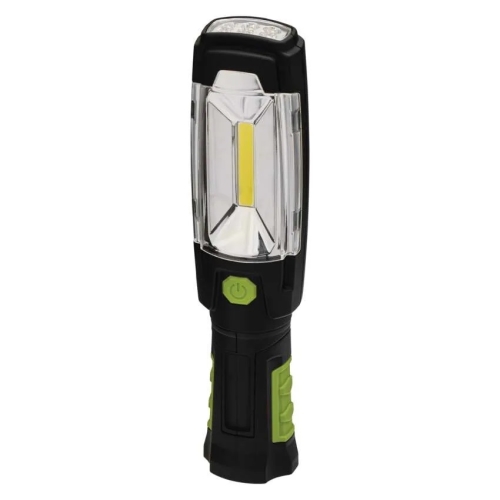 EMOS rechargeable work lamp 380lm/27m IP43; black/green