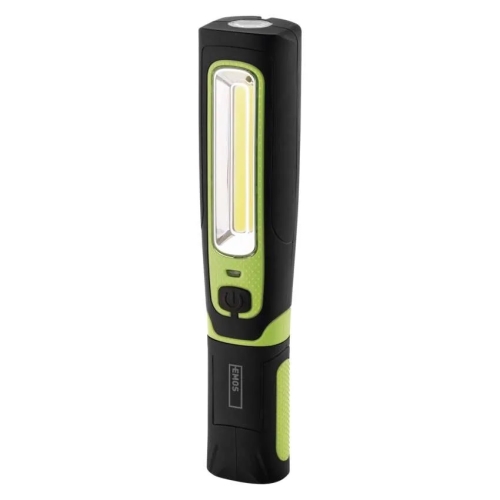 EMOS rechargeable work lamp 470lm/45m IPXX; black/green