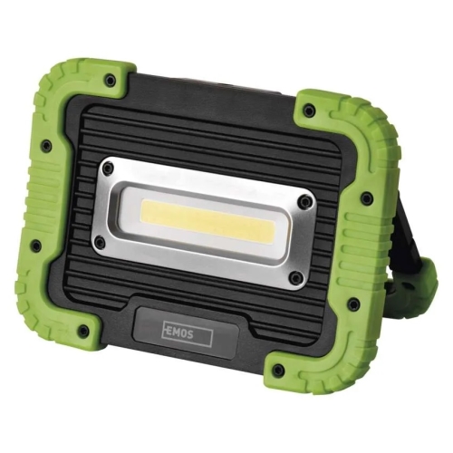 EMOS rechargeable work lamp 600lm/35m IP44; black/green