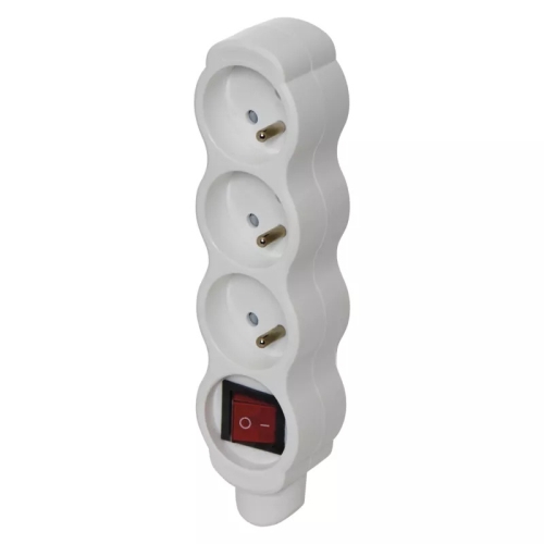 EMOS socket.for.mobile.supply 3-us.0m with switch. 250V/16A max. Code: P1300N