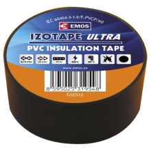 EMOS tape. PVC insulation 0.13mmx25mm/10m 25/10 black Code: F62512