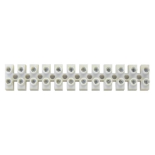 EMOS terminal block. in-line 12x 10 mm2; white /KL2/ 015