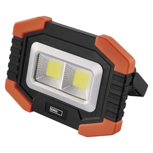 EMOS work lamp 3xAA 350lm/110m IPXX; black/orange