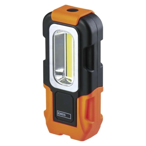 EMOS work lamp 3xAAA 180lm/45m IPXX; black/orange