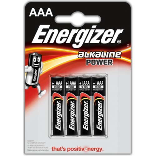 ENERGIZER alkaline battery ALKALINE.POWER AAA/LR03 ;BL4