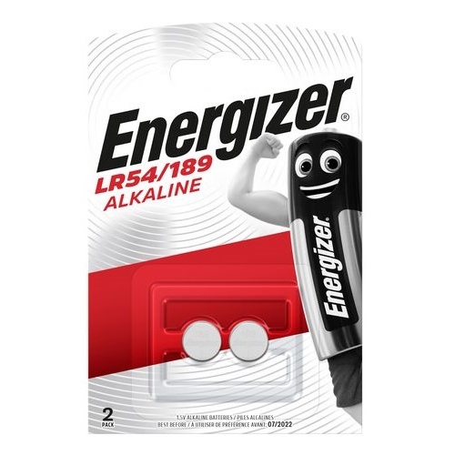 ENERGIZER alkaline button battery LR54/189; BL2