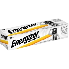 ENERGIZER battery alkaline INDUSTRIAL 9V/6LR61; 12-Pack