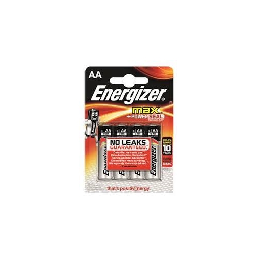 ENERGIZER battery alkaline MAX AA/LR6 ;BL4