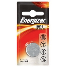 ENERGIZER lithium battery CR2016 ;BL1