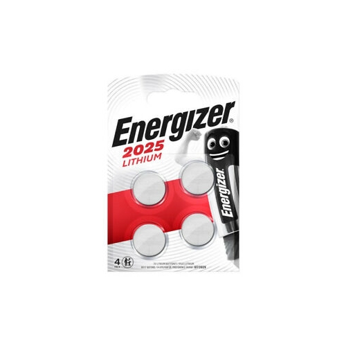 ENERGIZER lithium battery CR2025 ;BL4