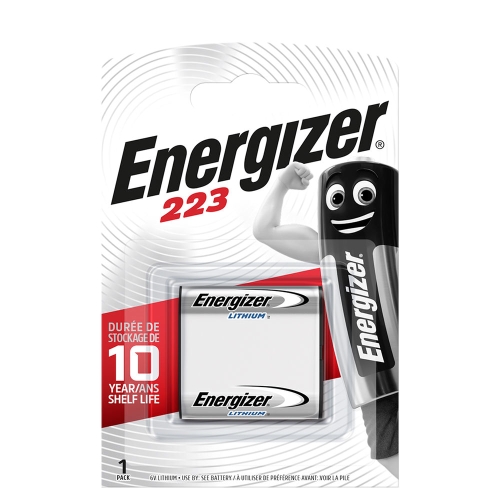 ENERGIZER lithium battery photo. 223/CR-P2 ;BL1