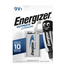 ENERGIZER lithium battery ULTIMATE.LITHIUM 9V/L522 ;BL1