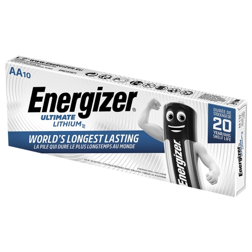 ENERGIZER lithium battery ULTIMATE.LITHIUM AA/FR6/L91; 10-Pack