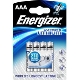 ENERGIZER lithium battery ULTIMATE.LITHIUM AAA/FR03/L92 ;BL4