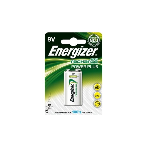 ENERGIZER rechargeable battery POWER.PLUS 175mAh 9V/HR22 ;BL1